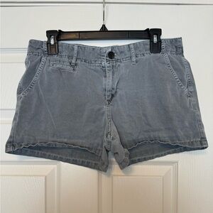 Merona sz 8 grey jeans shorts GUC